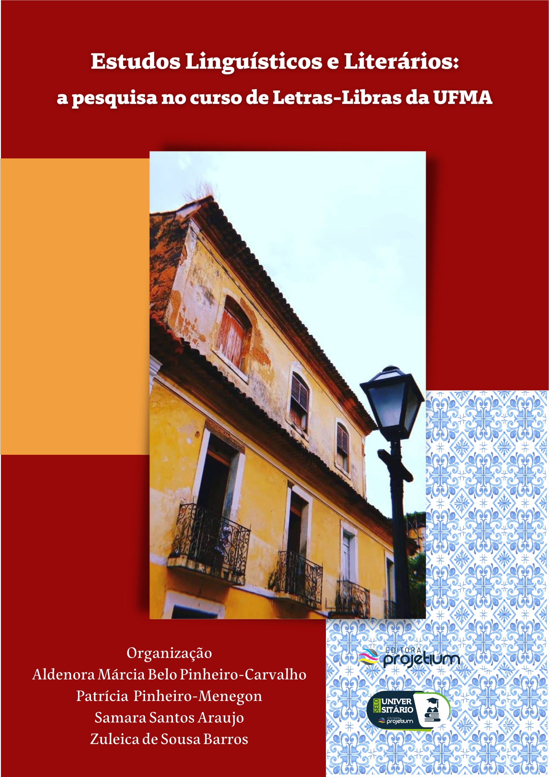 Capa original de Estudos Linguísticos e Literários